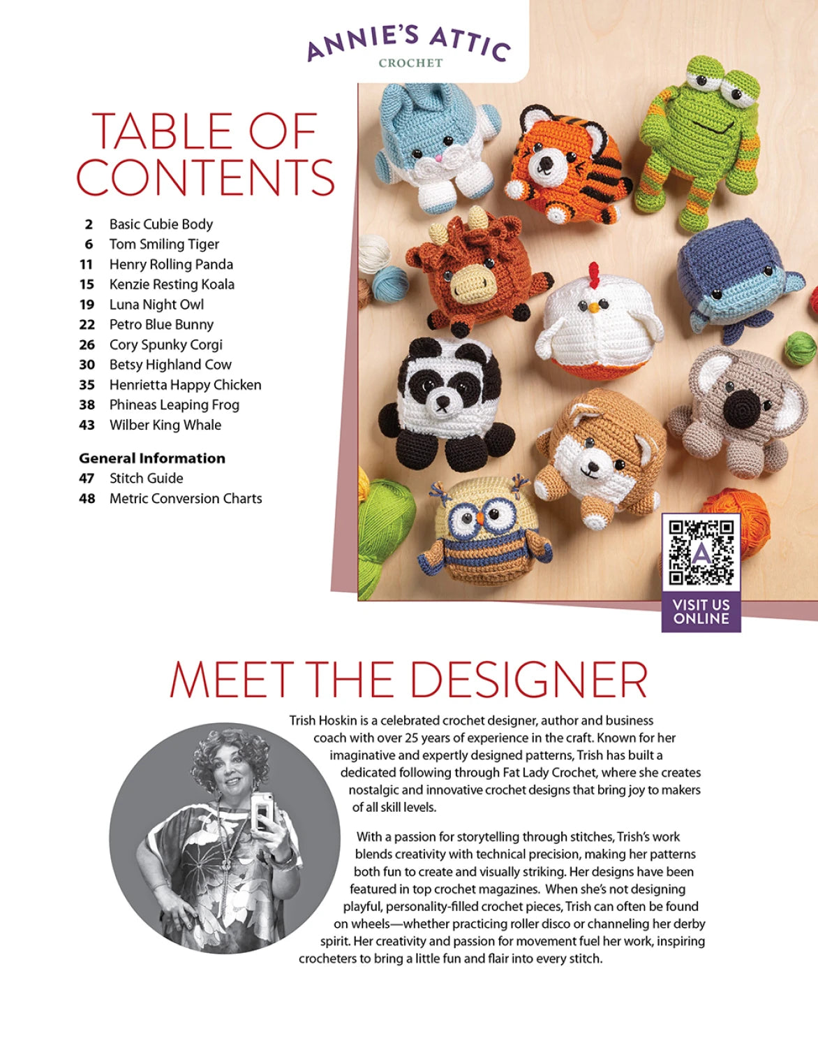 Crochet Cubies: Stackable Crochet Animals  by Annie's