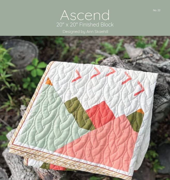Ascend Downloadable Pattern by Crafty Moose Quilts