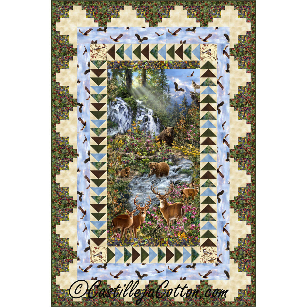 Wilderness Panel Downloadable Pattern – Quilting Books Patterns and Notions