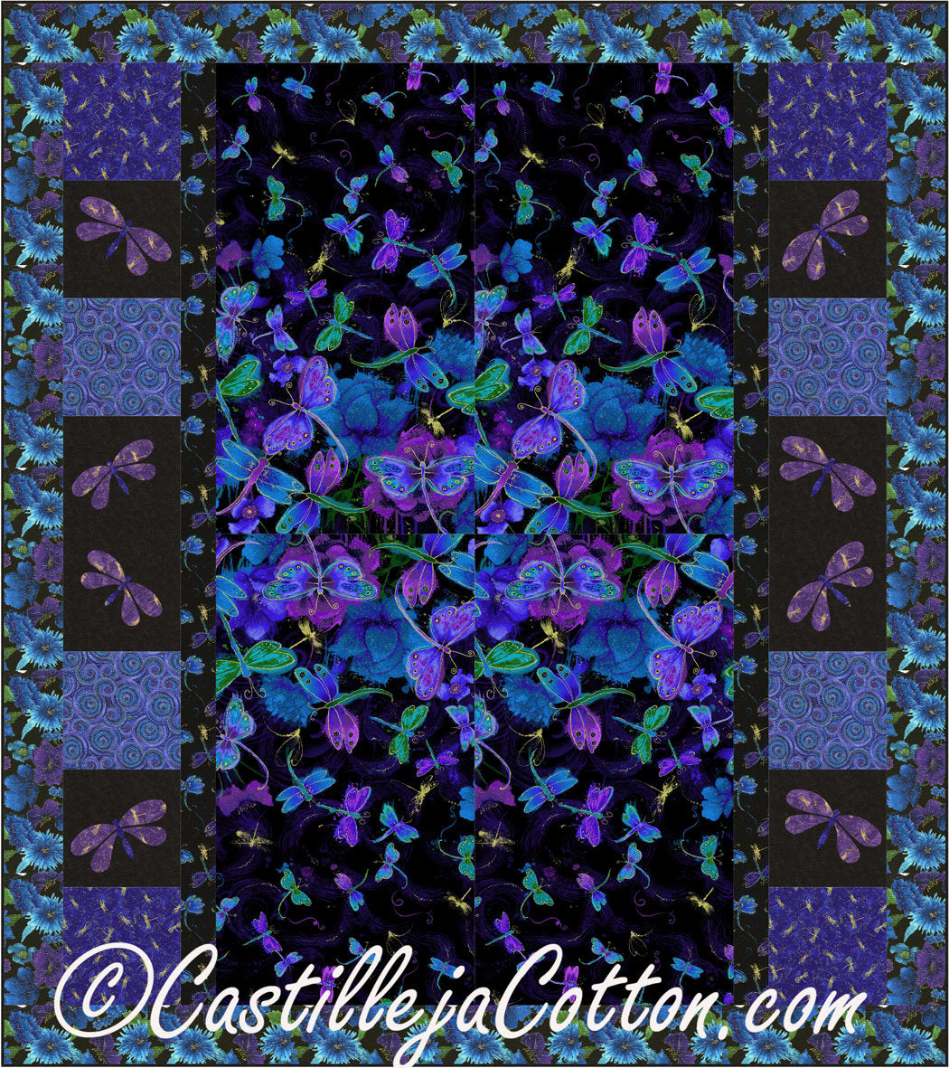 Dragonfly Queen Downloadable Pattern By Castilleja Cotton