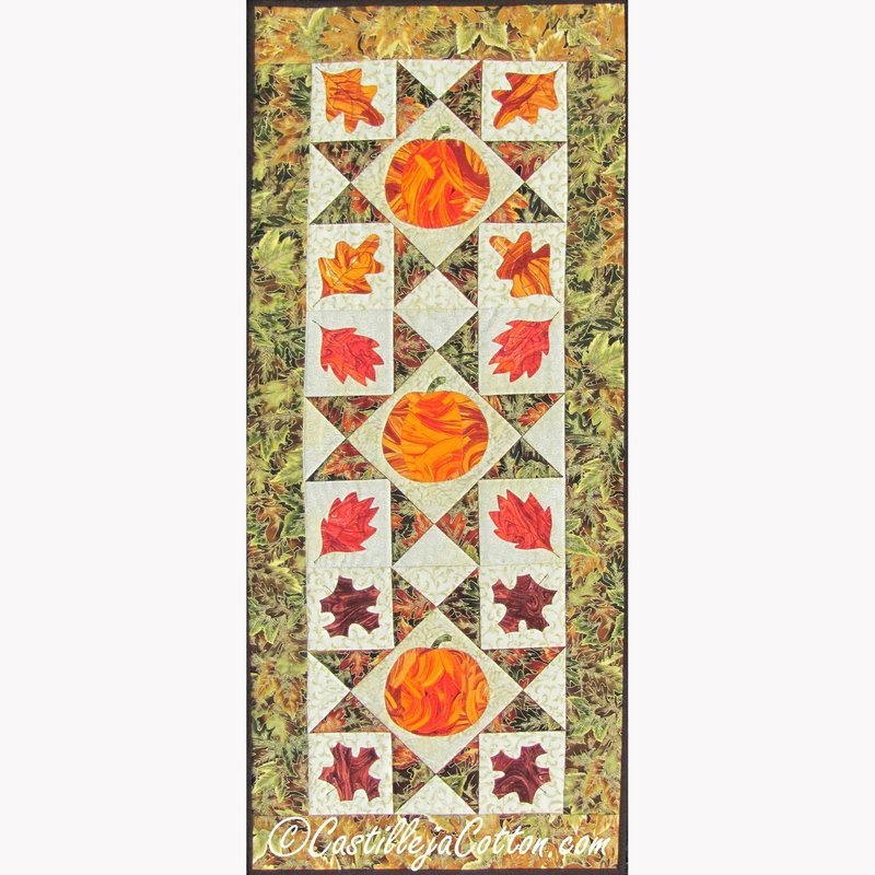 Starry Autumn Downloadable Pattern by Castilleja Cotton