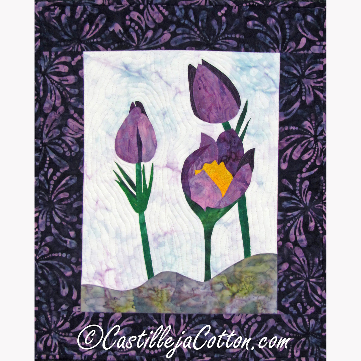 Signs Of Spring Downloadable Pattern by Castilleja Cotton