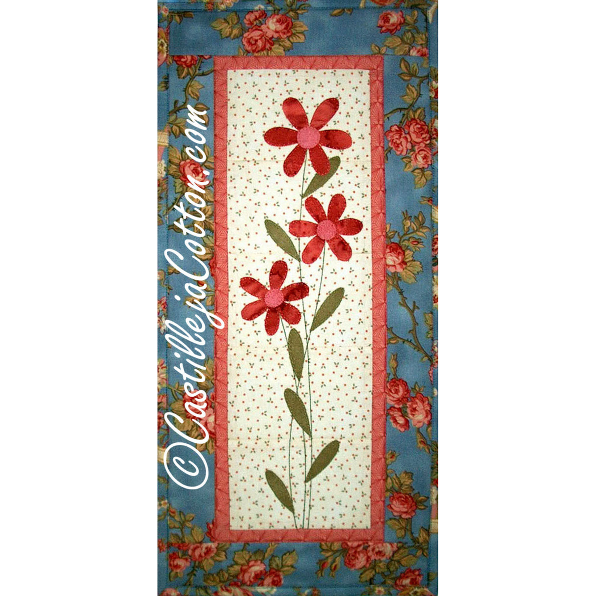 Daisies Quilt R2 Downloadable Pattern by Castilleja Cotton