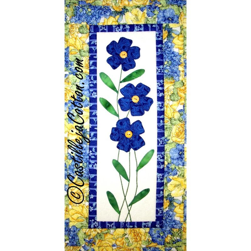 Wild Flax Downloadable Pattern By Castilleja Cotton