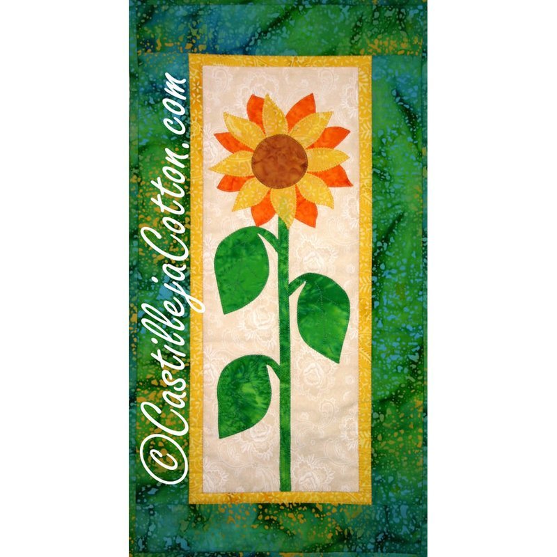 Sunflower Downloadable Pattern By Castilleja Cotton