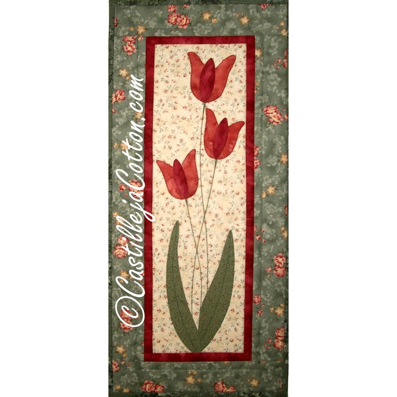 Tulips Quilt Downloadable Pattern By Castilleja Cotton