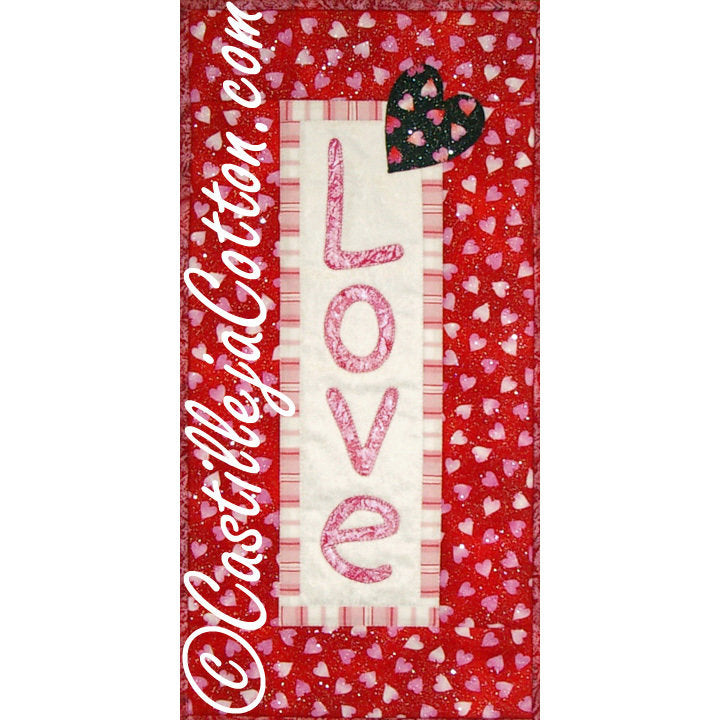 Love Downloadable Pattern By Castilleja Cotton