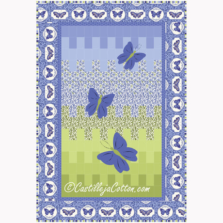 Bargello Butterflies Downloadable Pattern By Castilleja Cotton
