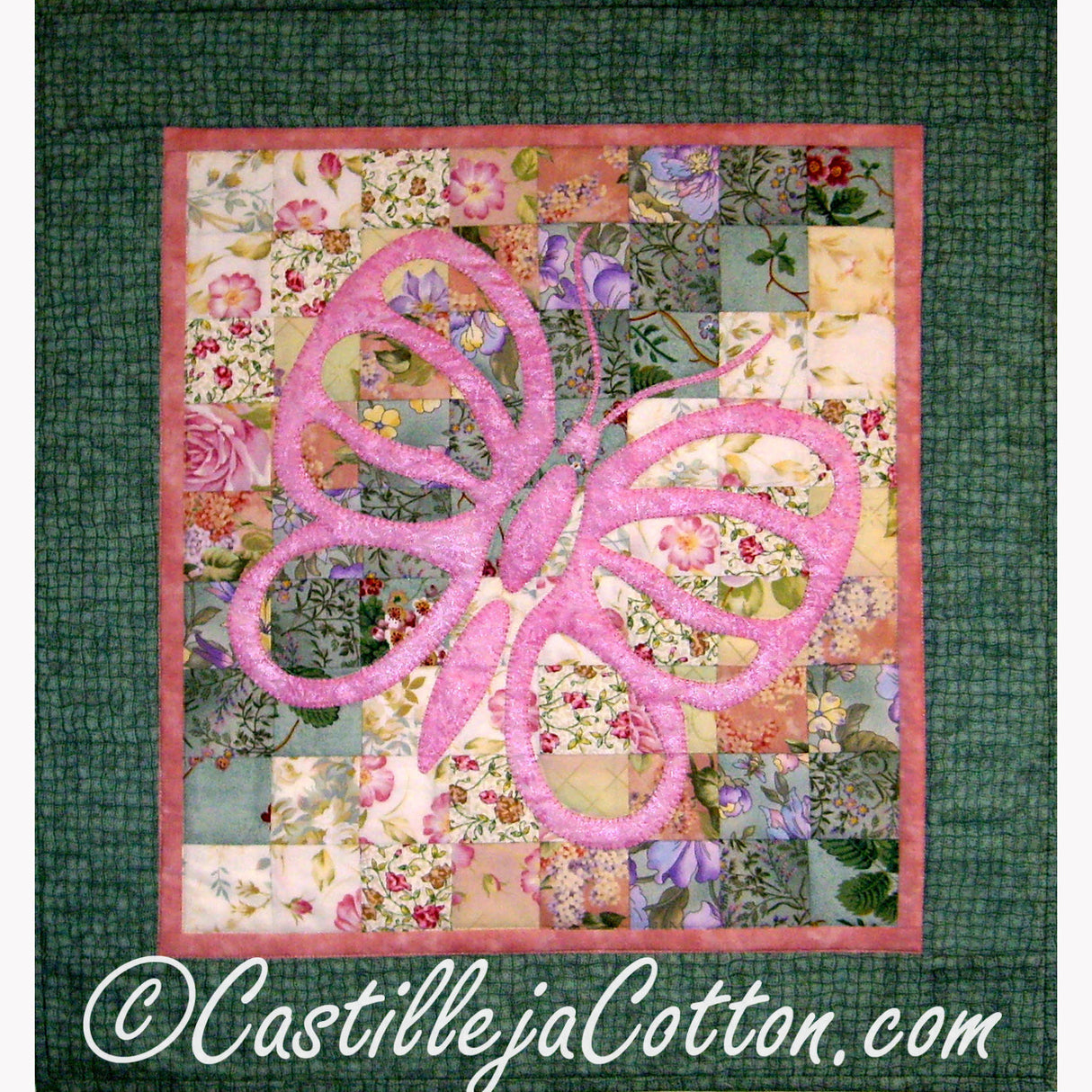 Lattice Butterfly Downloadable Pattern By Castilleja Cotton
