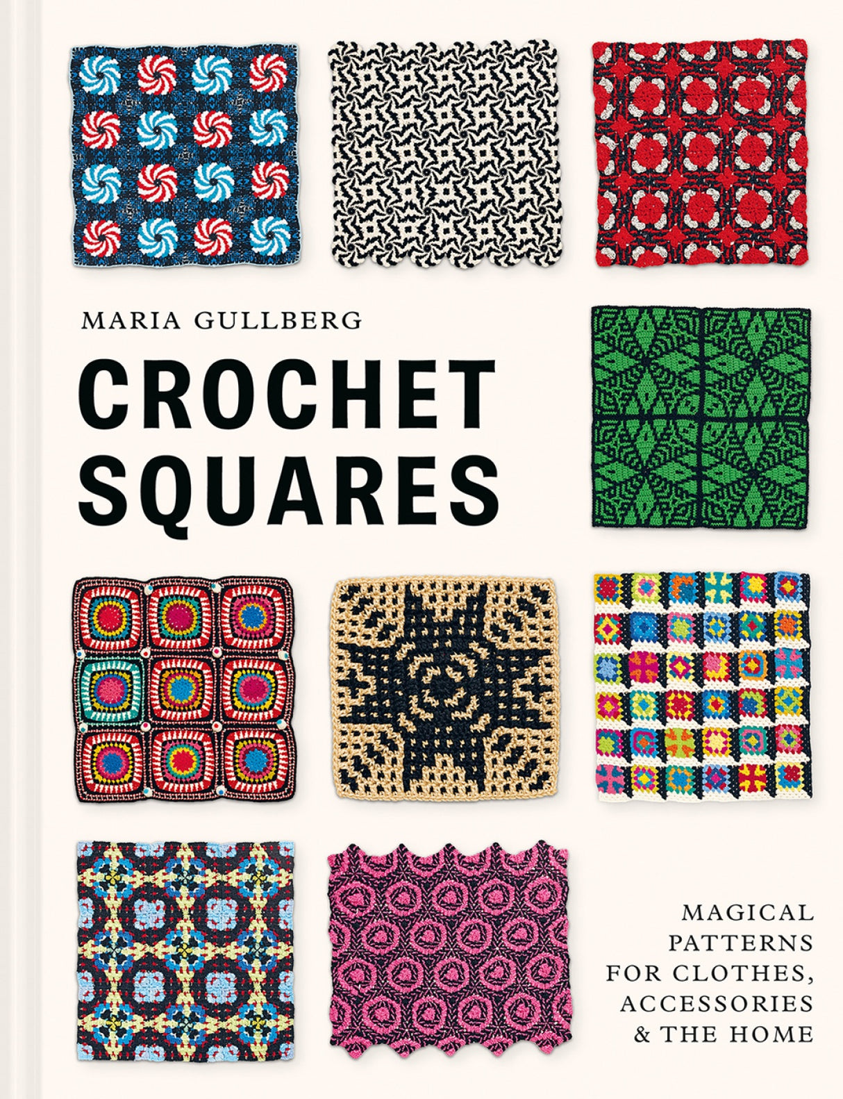 Crochet Squares Quilt Pattern by Rizzoli