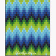 Bargello Waves Downloadable Pattern By Castilleja Cotton