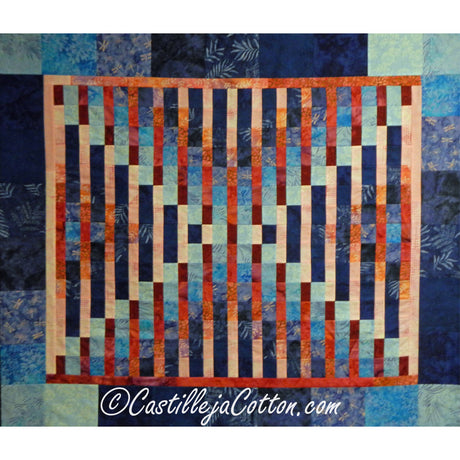 Bargello X Downloadable Pattern By Castilleja Cotton