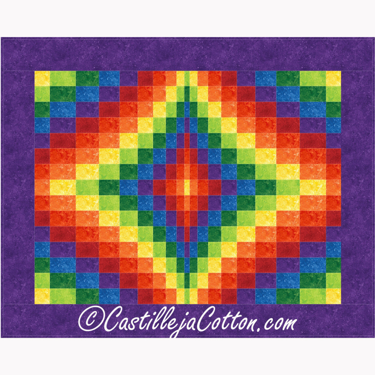 Diamond Kaleidoscope Downloadable Pattern By Castilleja Cotton