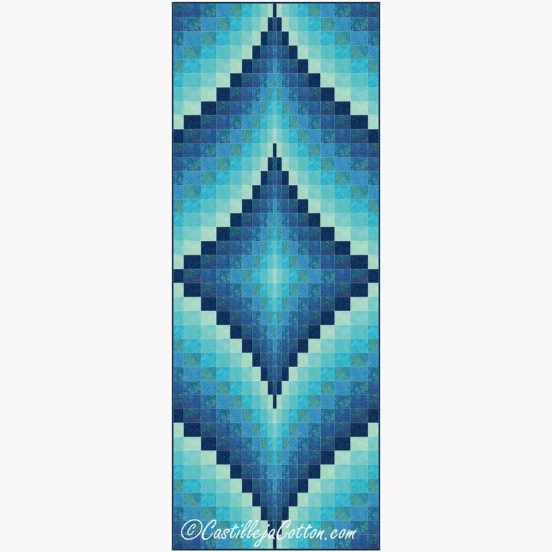 Fire Within Two Downloadable Pattern by Castilleja Cotton