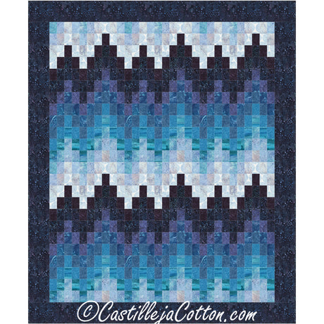 Bargello Breakers Riviera Downloadable Pattern By Castilleja Cotton