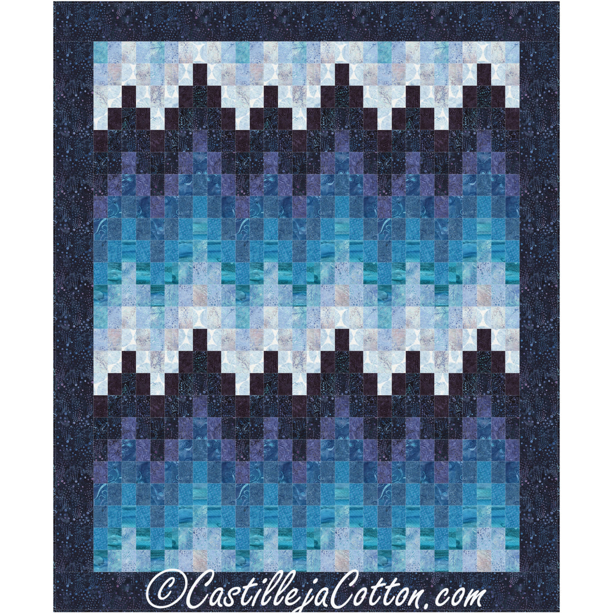 Bargello Breakers Riviera Downloadable Pattern By Castilleja Cotton