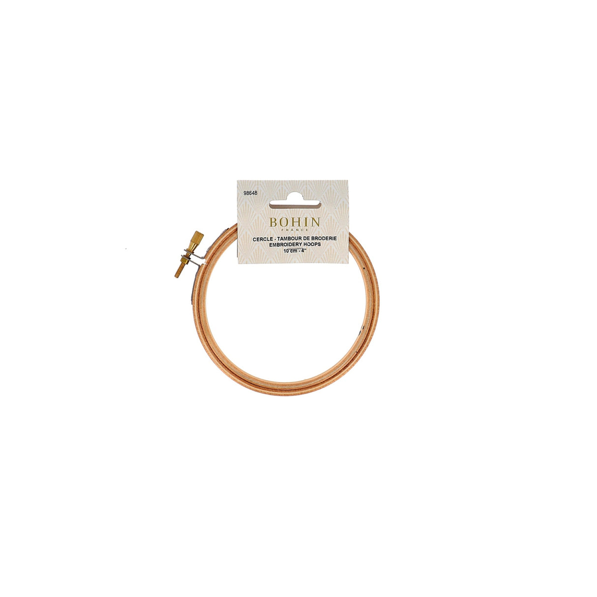 Back of the Embroidery Hoops 10Cm-4 by Bohin