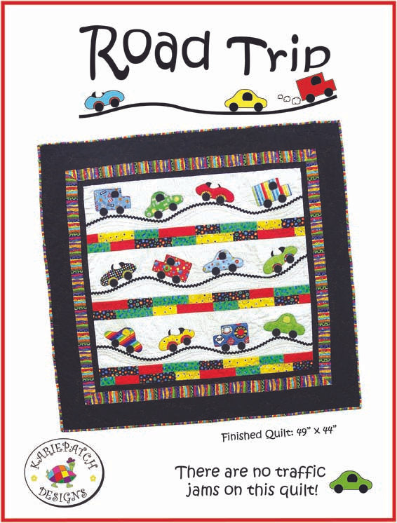 Road Trip Pattern by Karie Patch Designs