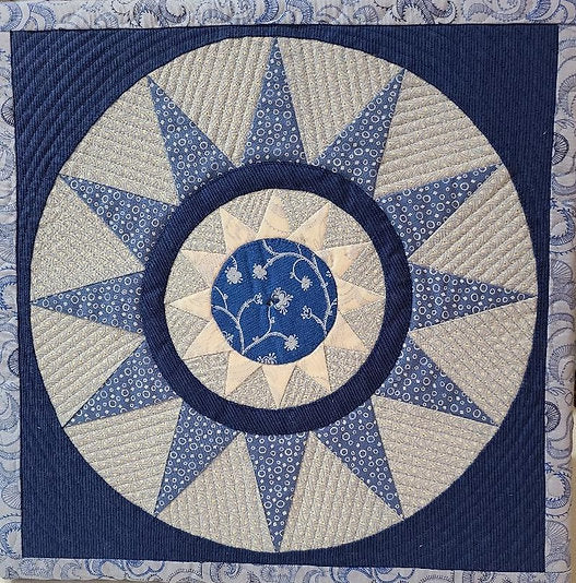 Quilty Clock Downloadable Pattern by Sam Quilt Designs