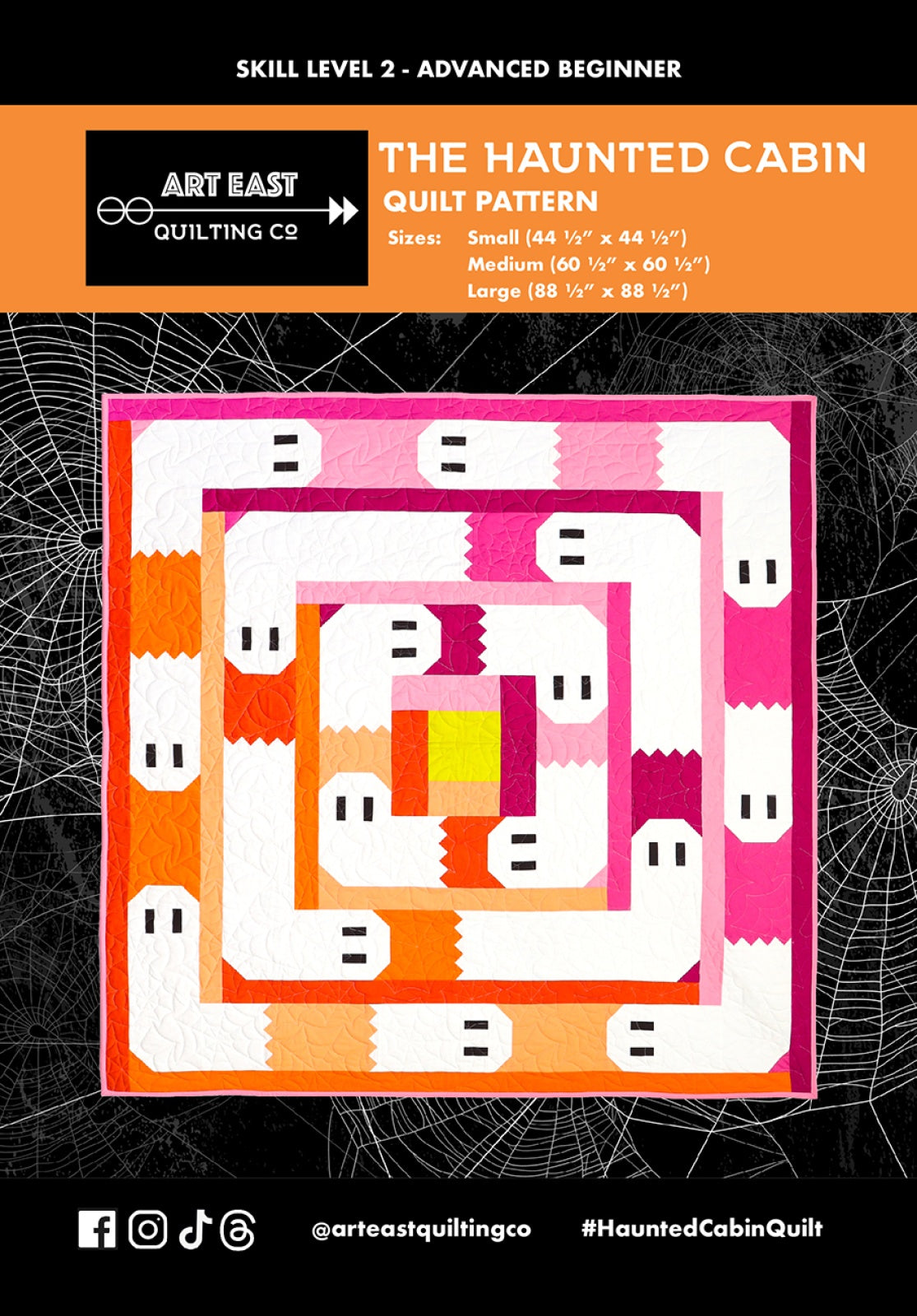 The Haunted Cabin Quilt Pattern by Art East Quilting CO