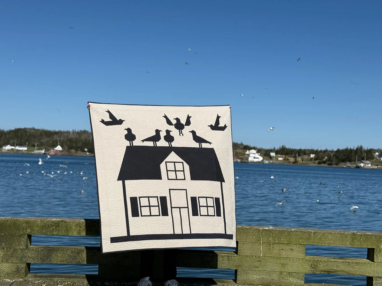 Rooftop View Quilt Pattern by Art East Quilting Co.