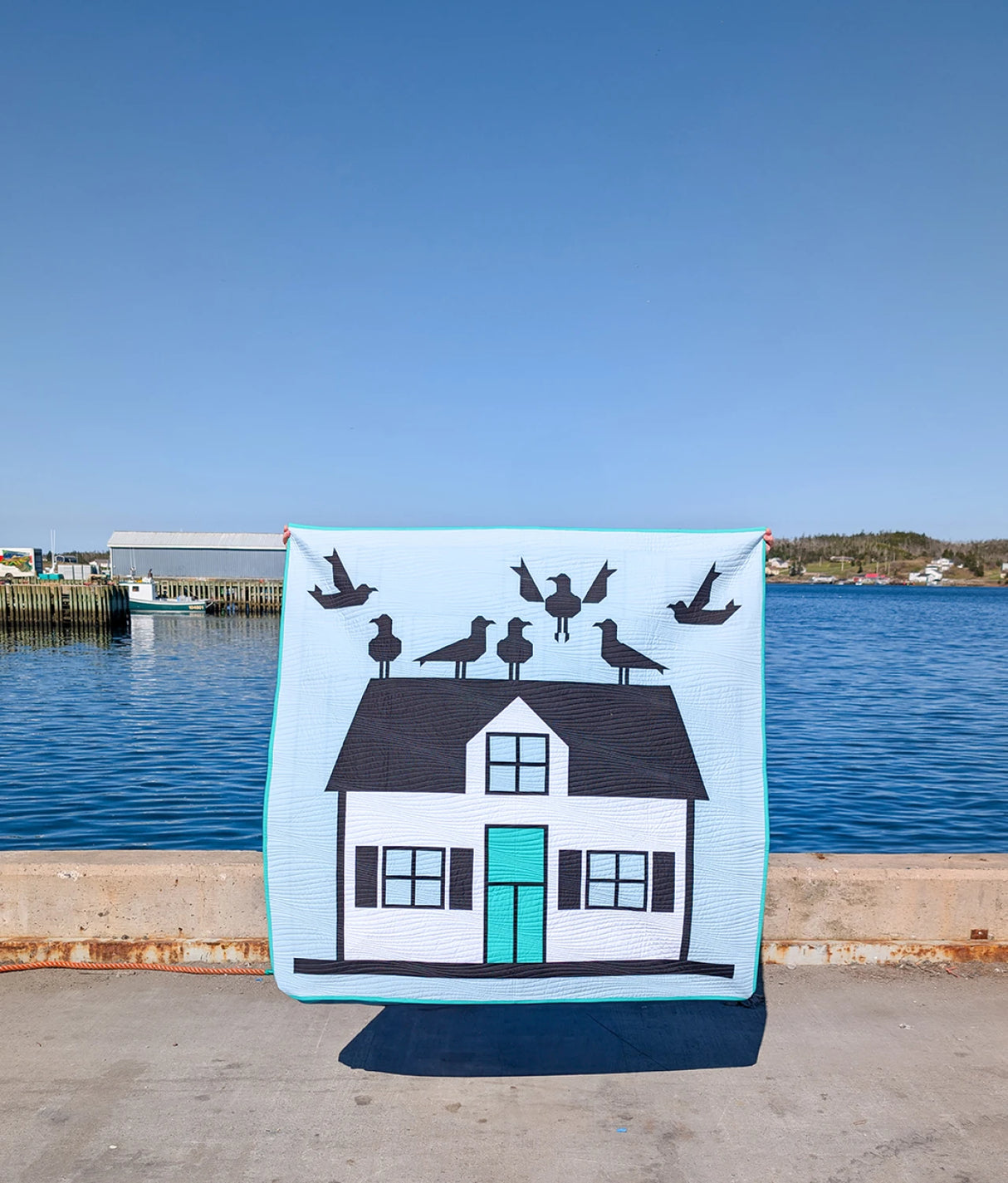 Rooftop View Quilt Pattern by Art East Quilting Co.