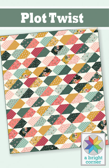 Plot Twist Quilt Pattern by A Bright Corner