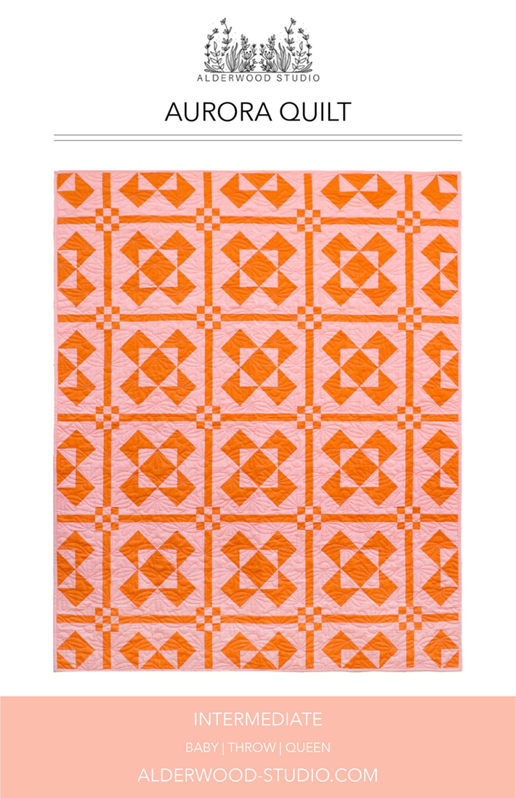 Aurora Quilt Pattern by Alderwood Studio Patterns