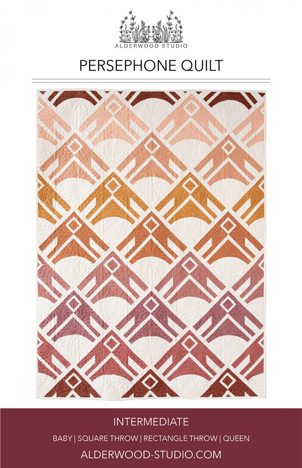Persephone Quilt Pattern by Alderwood Studio Patterns