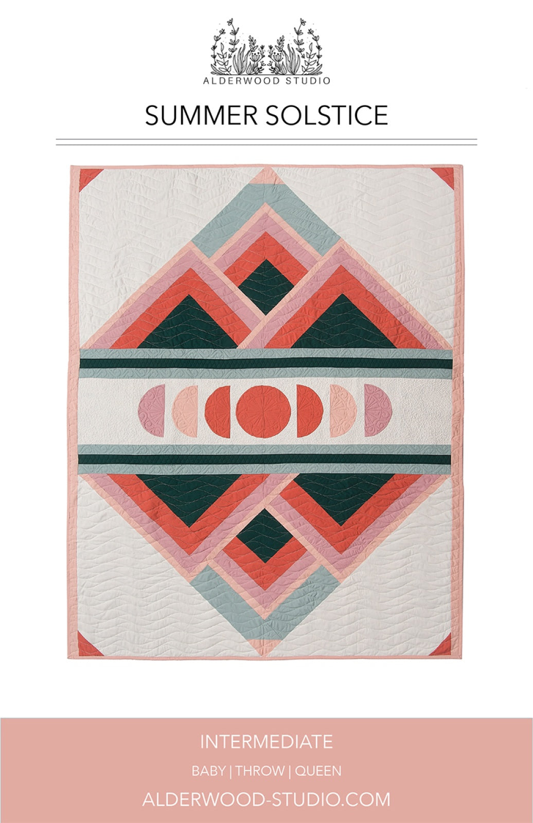 Summer Solstice Quilt Pattern by Alderwood Studio Patterns