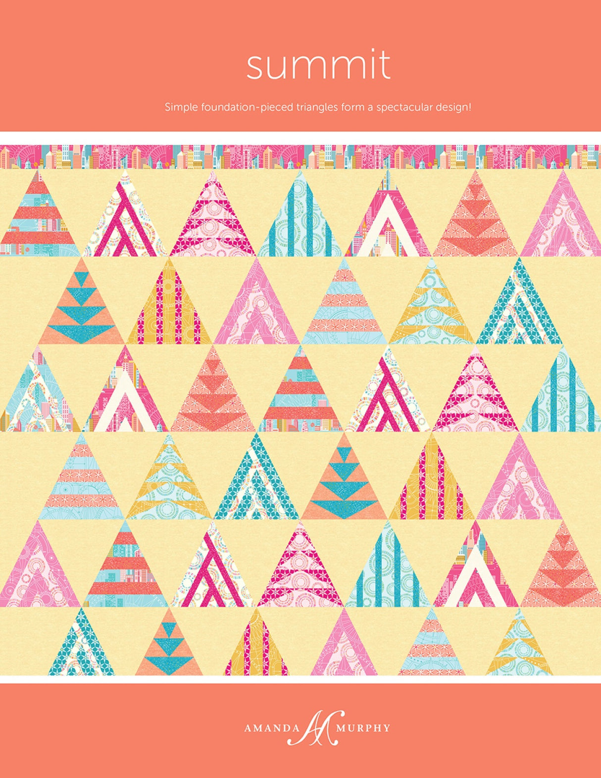 Summit Quilt Pattern by Amanda Murphy Design, LLC