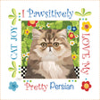 Fabric Art Panel 6in Square Persian Cat by Jody Houghton Designs