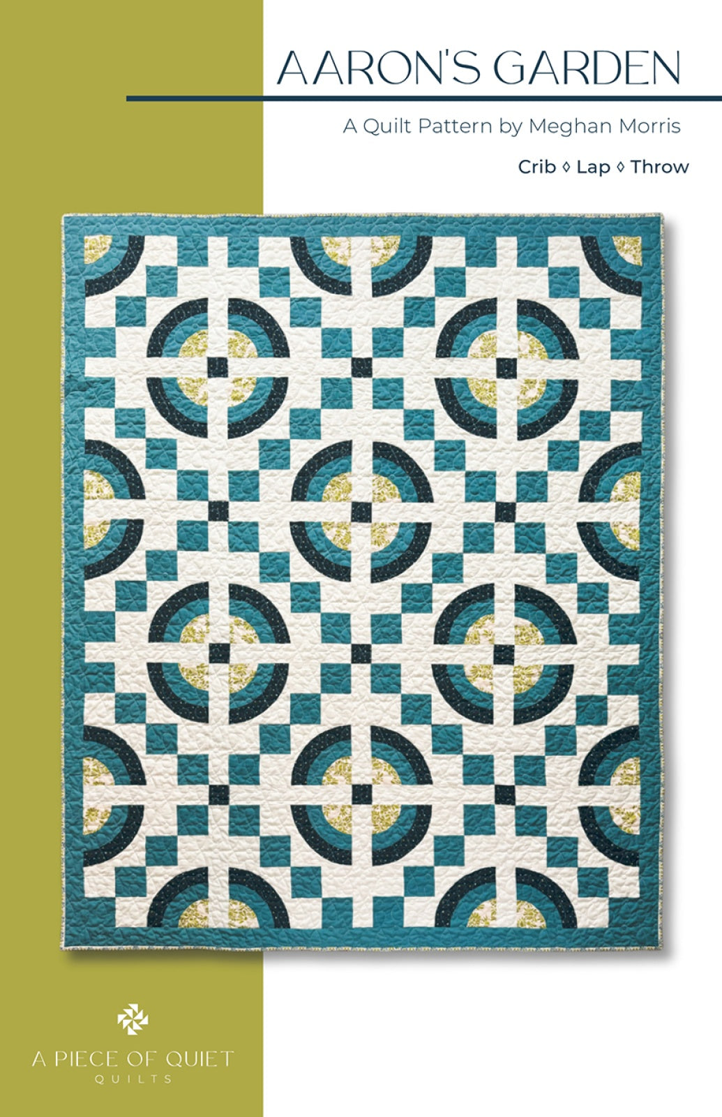 Aaron's Garden Quilt Quilt Pattern by A Piece Of Quiet Quilts