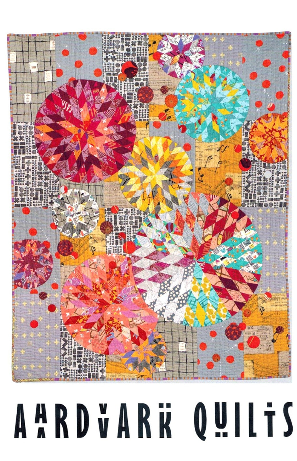 Orbs Quilt Pattern by Aardvark Quilts