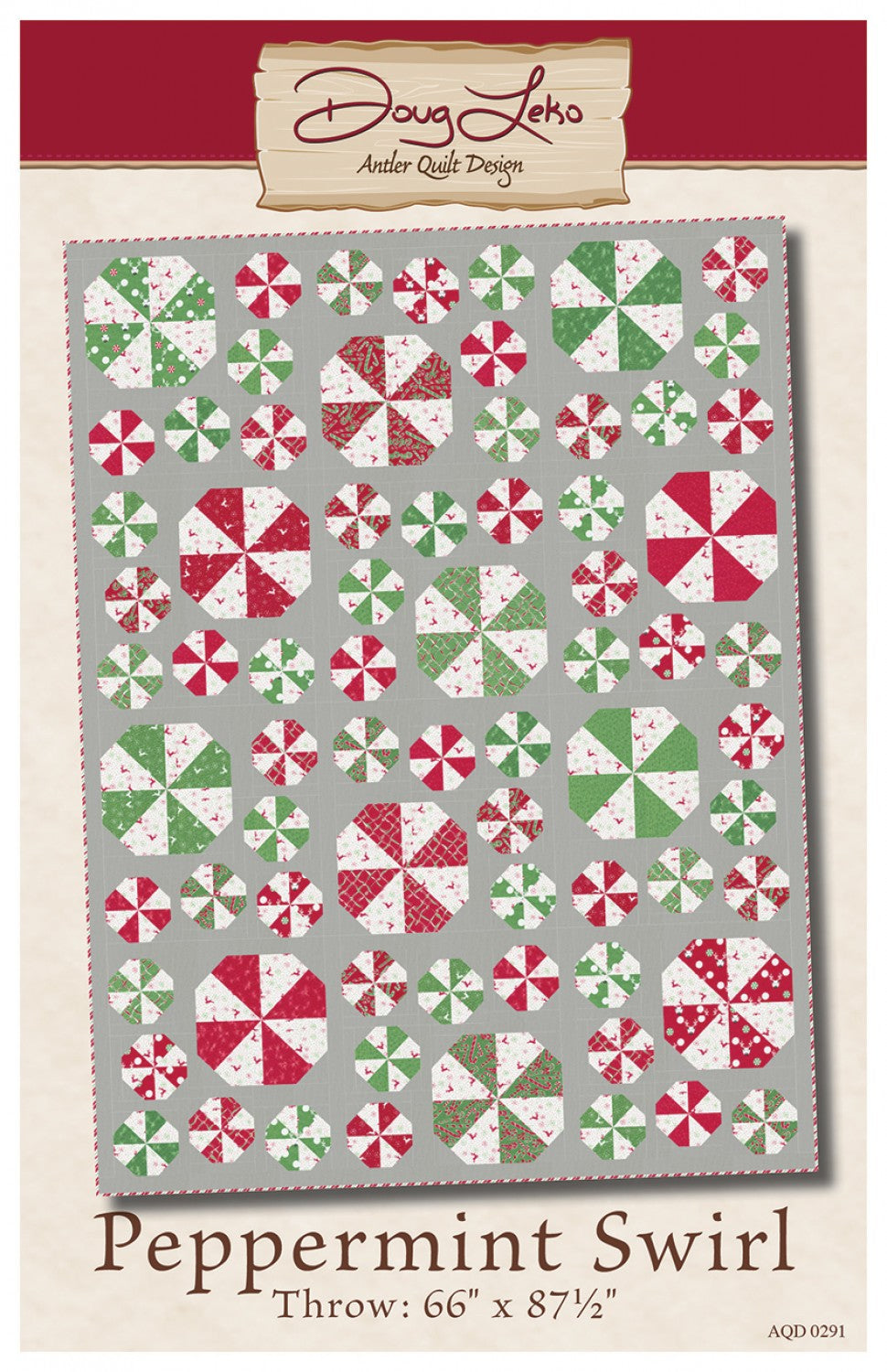 Peppermint Swirl by Antler Quilt Design