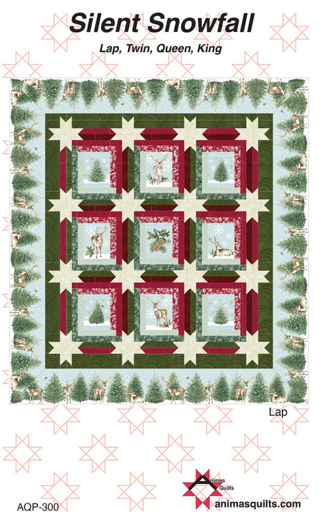 Silent Snowfall Quilt Pattern by Animas Quilts Publishing