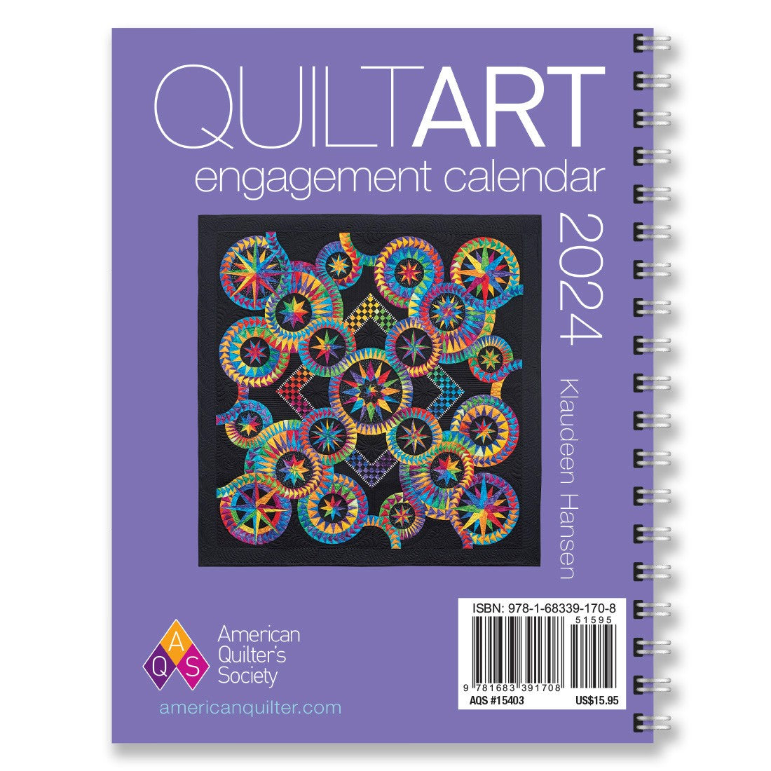 2024 Quilt Art Engagement Calendar Quilting Books Patterns and Notions Quilt Art Calendar 2025