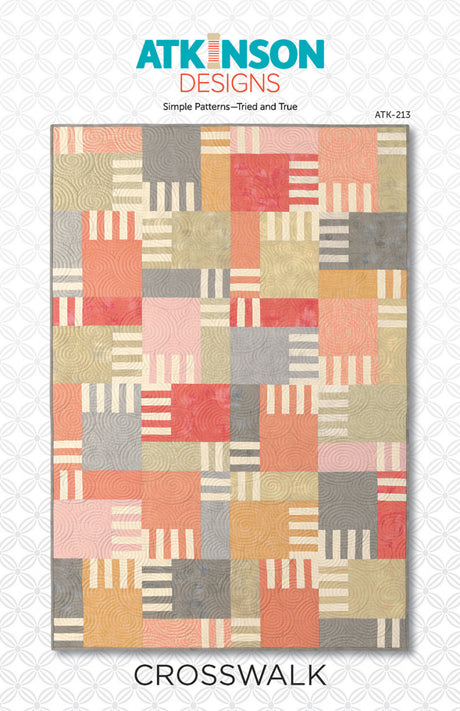 Crosswalk Quilt Pattern by Atkinson Designs