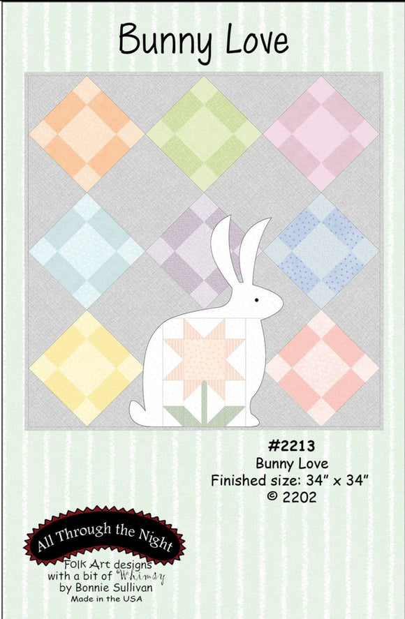Bunny Love Quilt Pattern by All Through The Night