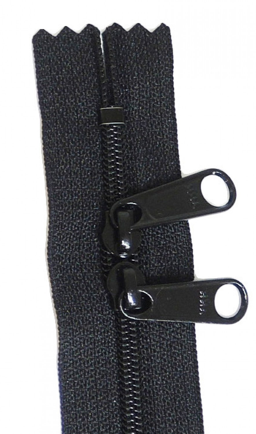 24in Black Zipper Double Slide by Aunties Two