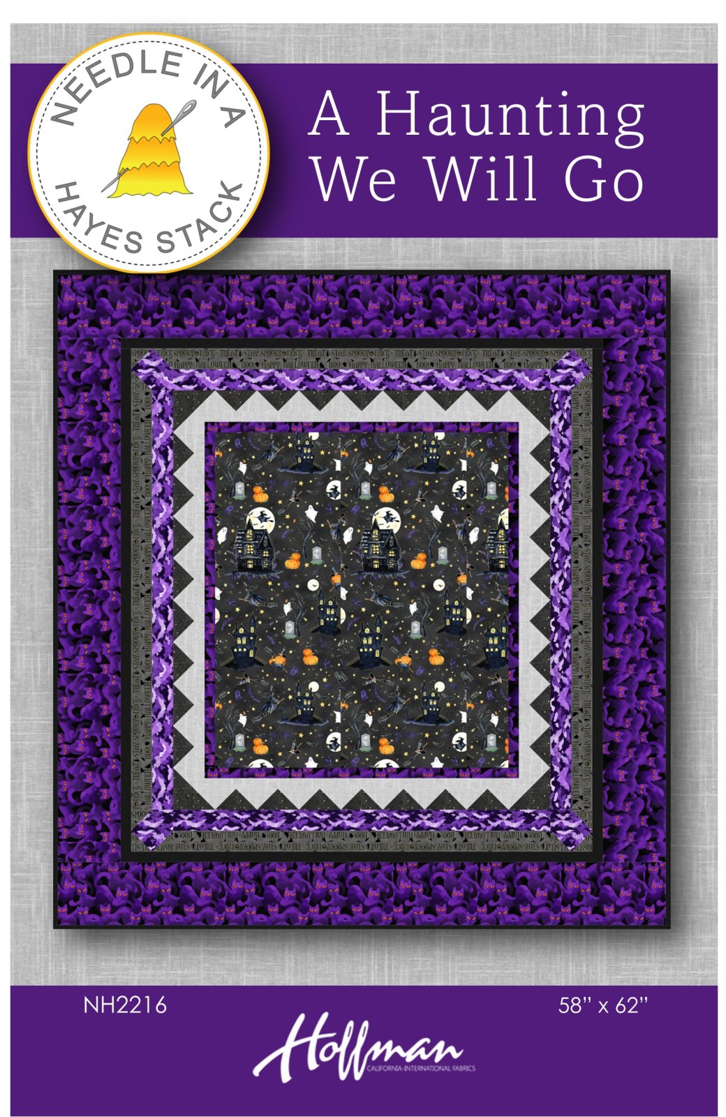 A Haunting We Will Go Downloadable Pattern by Needle In A Hayes Stack