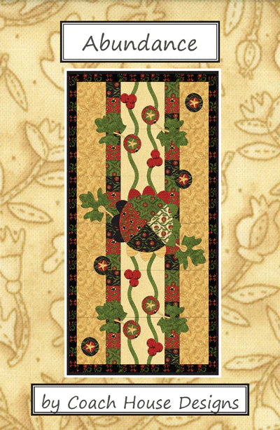 Abundance Quilt Pattern by Coach House Designs