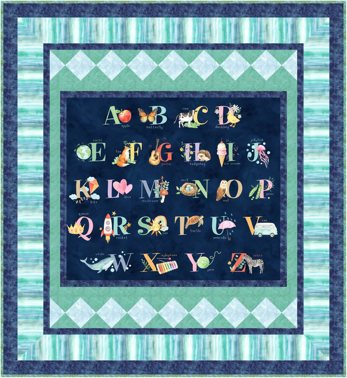 Alphabet Love Downloadable Pattern by Needle In A Hayes Stack