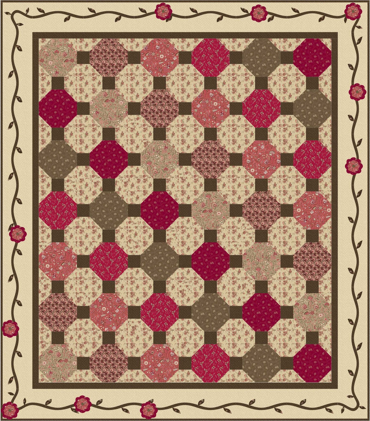 Aunt Emmas Parlour Downloadable Pattern by Upper Canada Quiltworks