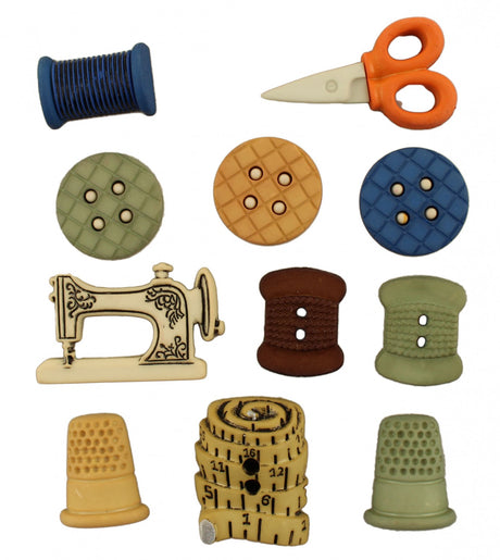 Sewing Buttons by Buttons Galore