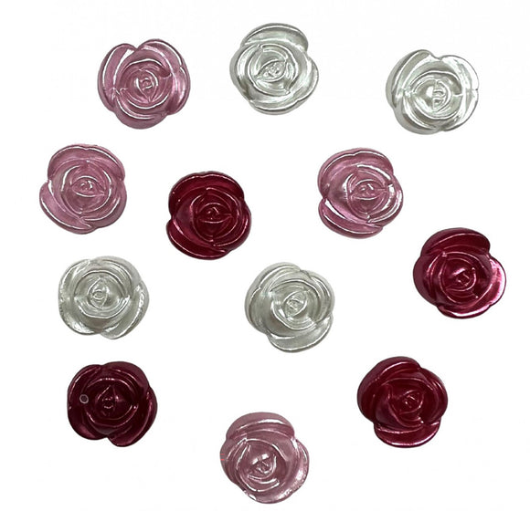 Rose Garden Buttons by Buttons Galore