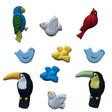 Assorted Birds Theme Buttons by Buttons Galore