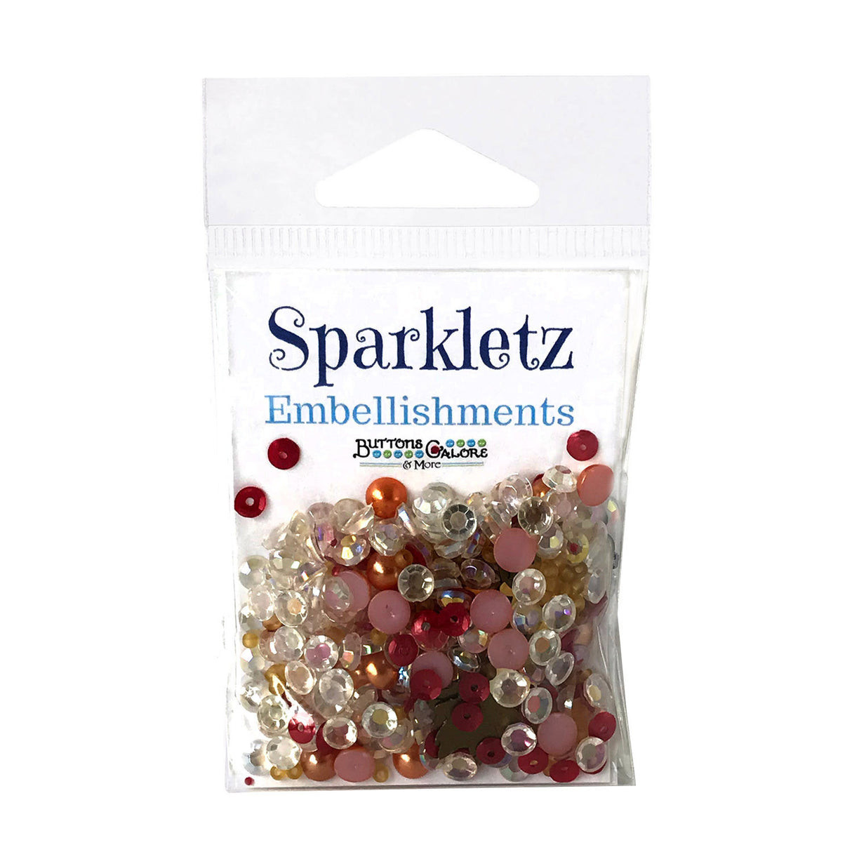 Back of the Fall Foilage Embellishments by Buttons Galore