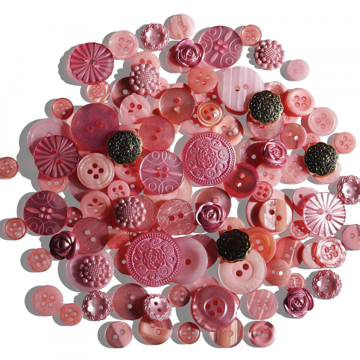 Treasure Box - Tea Rose by Buttons Galore