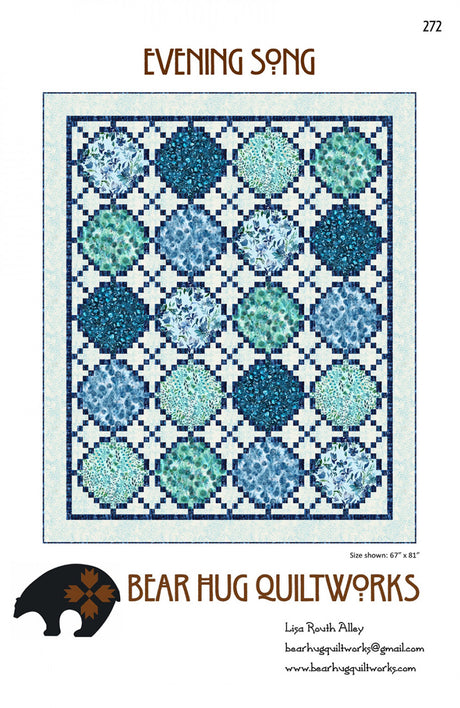 Evening Song Quilt Pattern by Bear Hug Quiltworks